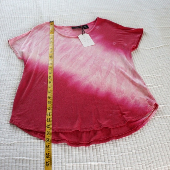 Handmade tie dye Adrienne Vittadini top by Hue Revival - Picture 7 of 10